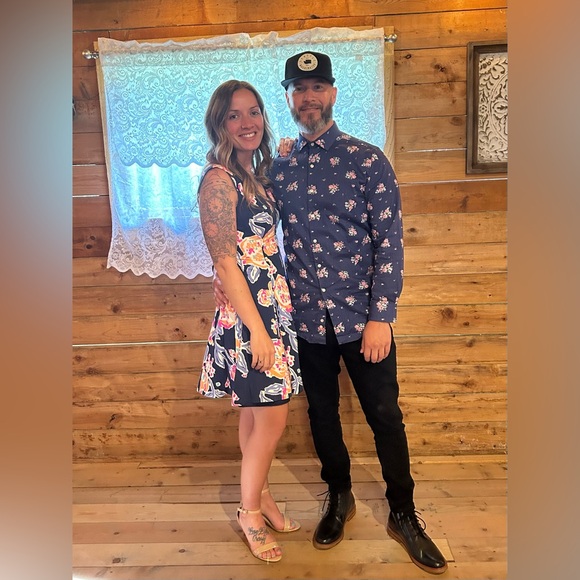 Lilly Pulitzer Clove Dress in Bright Navy Pom Poms Size 4 - Picture 4 of 7